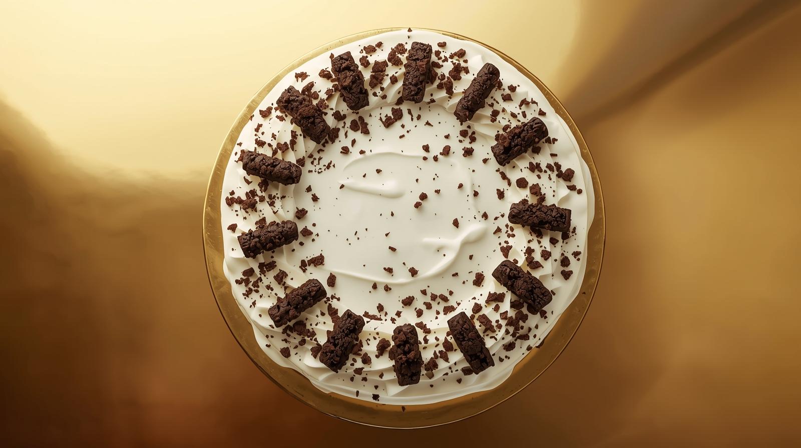 Menu full-cake-with-white-icing-and-black-cookie-crumbs-around-with-a-shiny-gold-background-1